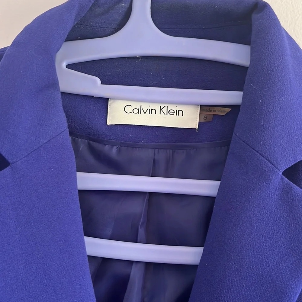 Calvin Klein Size 8 Suit Jacket - Picture 2 of 4